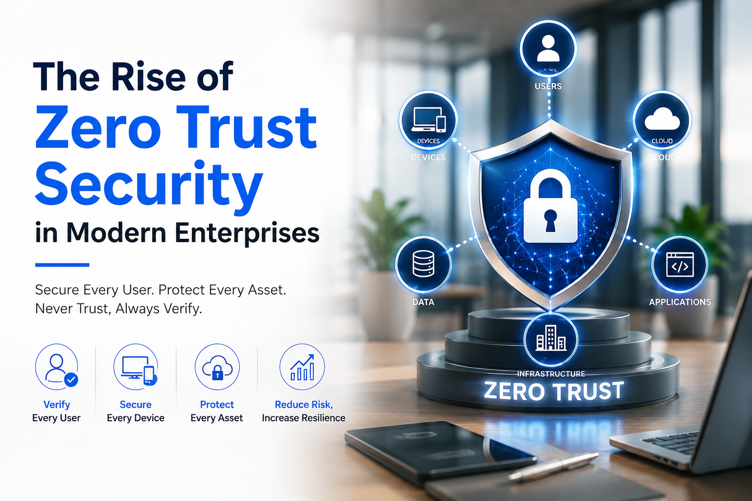 The Rise of Zero Trust Security in Modern Enterprises