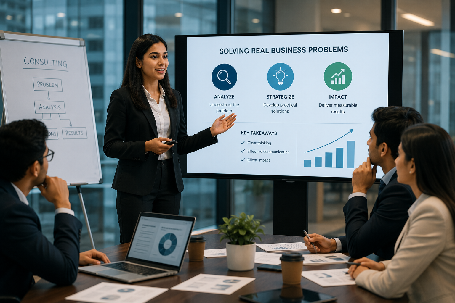 How Presentation Skills Help Students in Consulting Careers