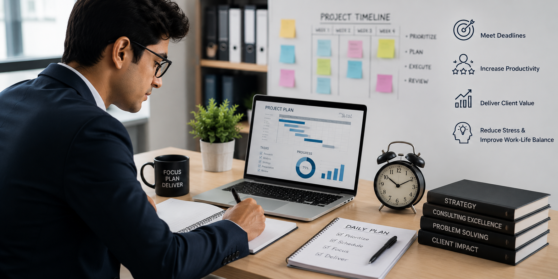 Why Time Management Is Essential for Consulting Professionals