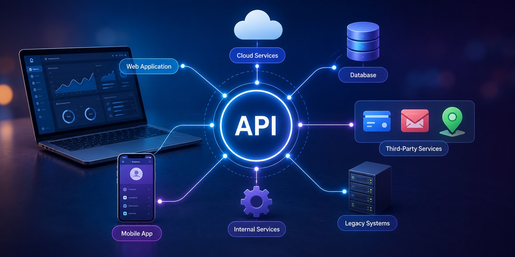 How APIs Connect Modern Applications